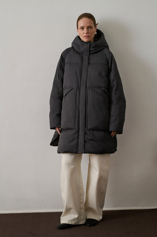 Doudoune Storm - Gris Anthracite - Femme