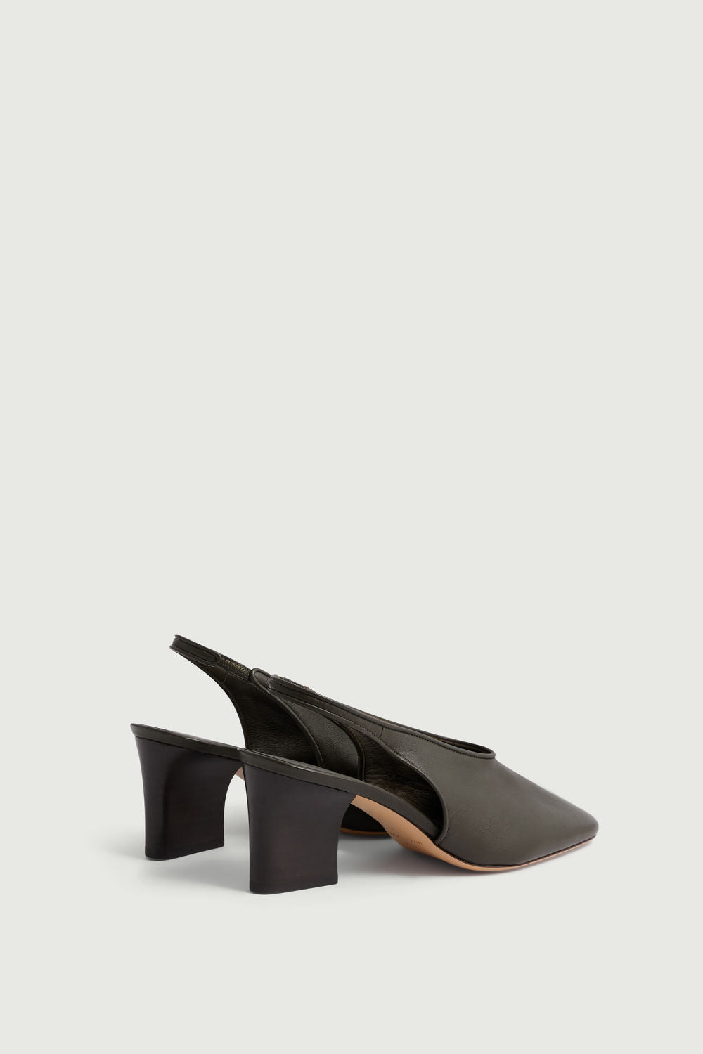 Joan slingbacks - Terre D'Ombre - Leather - Women