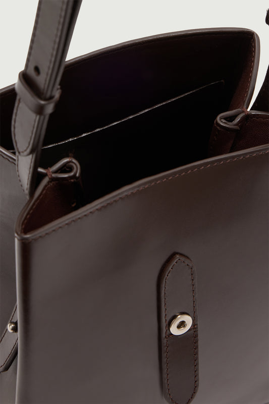 Bello Mini bag – Warm Brown – Leather – Women