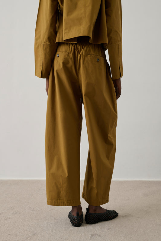 Pantalon Vernon - Caramel - Coton - Femme