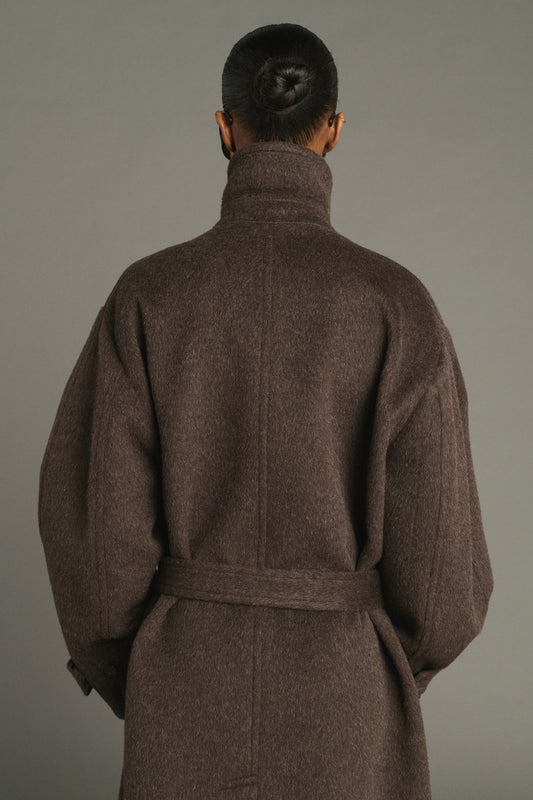 Jules coat – Brown – Wool – Women