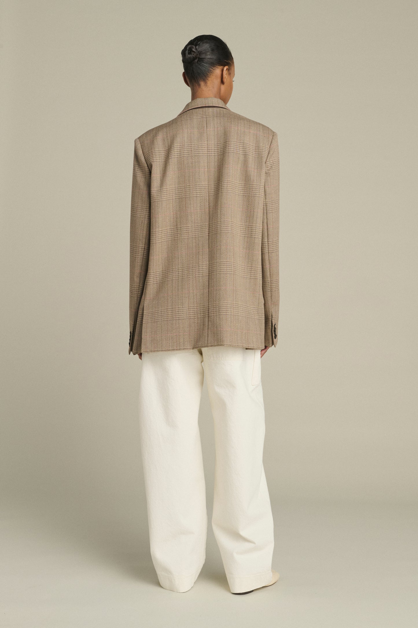 Jacket Hermosa - Brown/Beige - Wool - Women