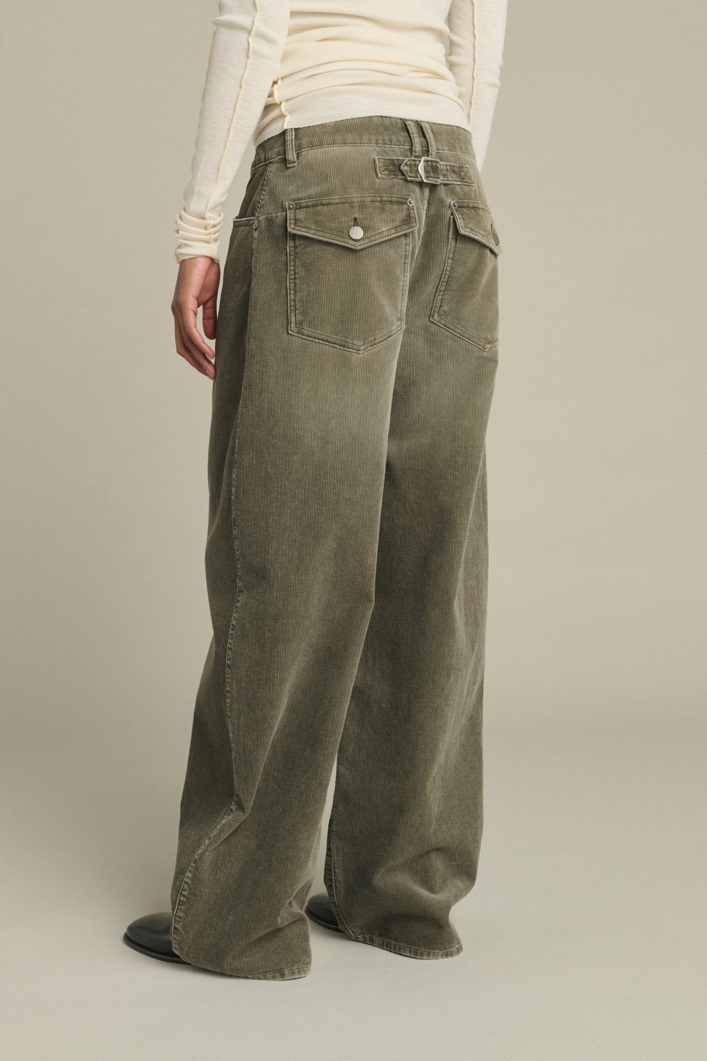 Hunter Trousers - Grey - Cotton - Women