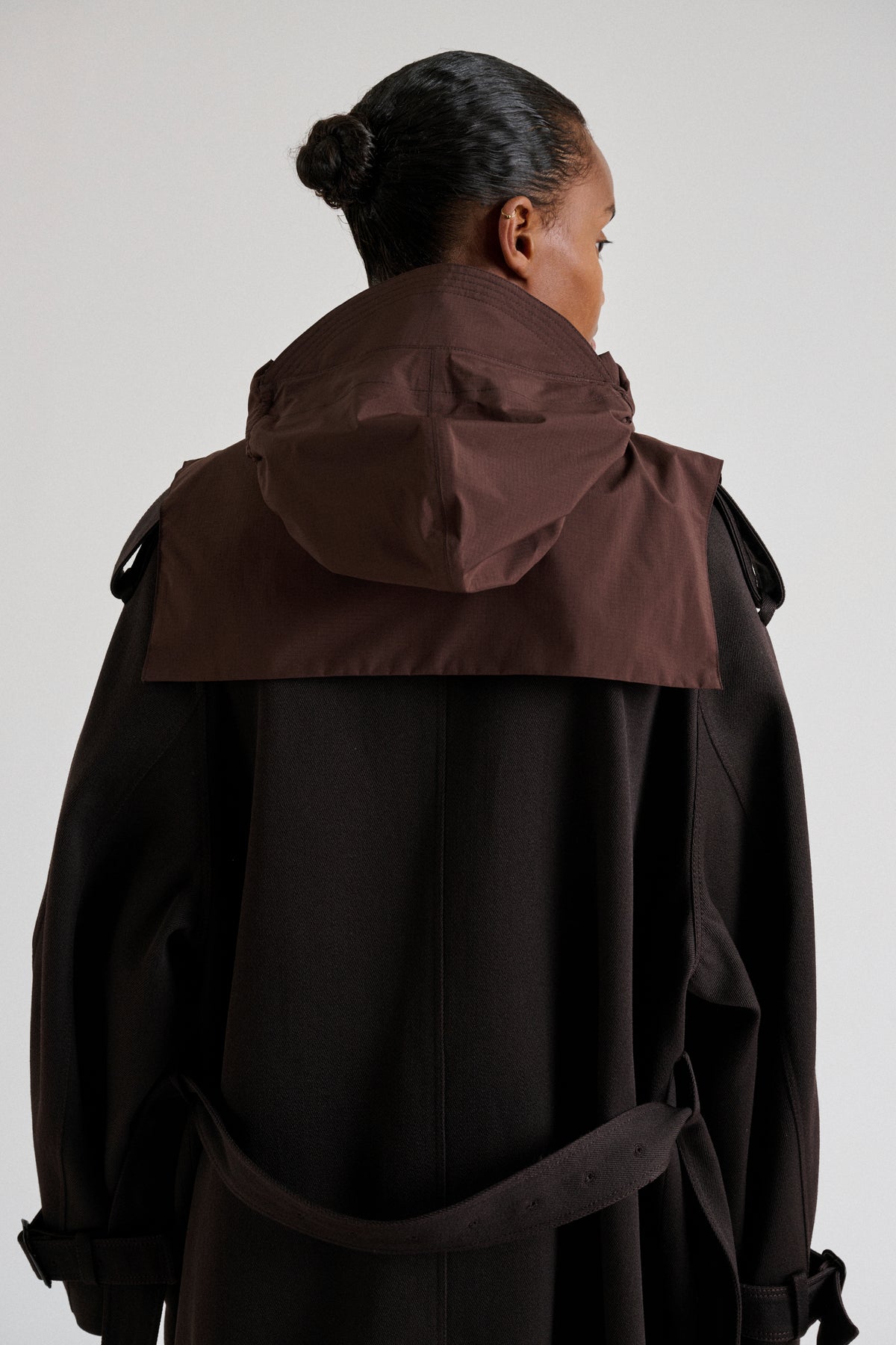 Gillian Hat - Chocolate Technical Water-Repellent - Soeur