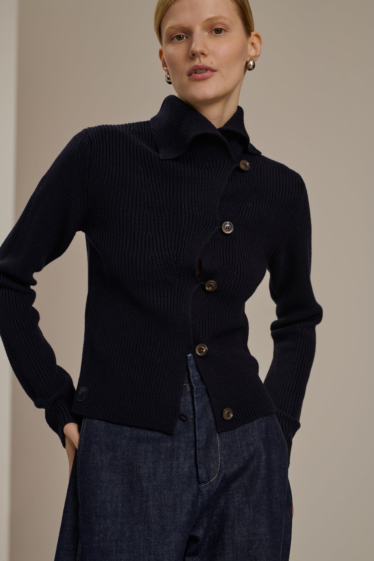 WIMY CARDIGAN NAVY vue 2