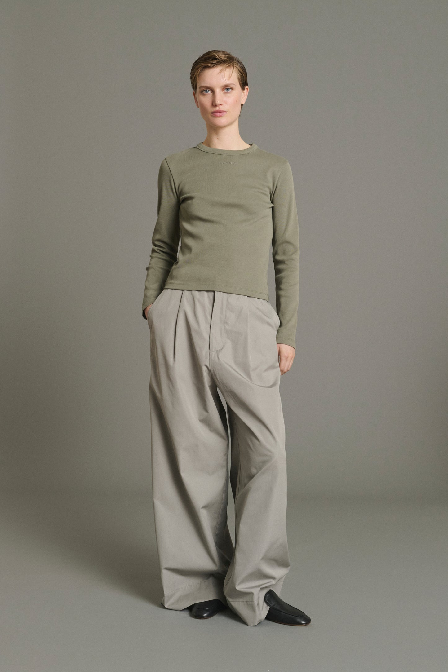 T-SHIRT FLAVIE GREEN
