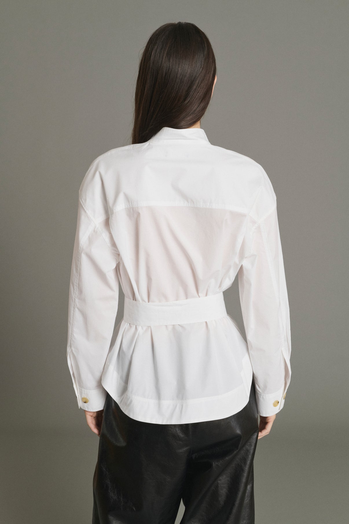 Blouse Lizzie - Off-White - Cotton - Women vue 2