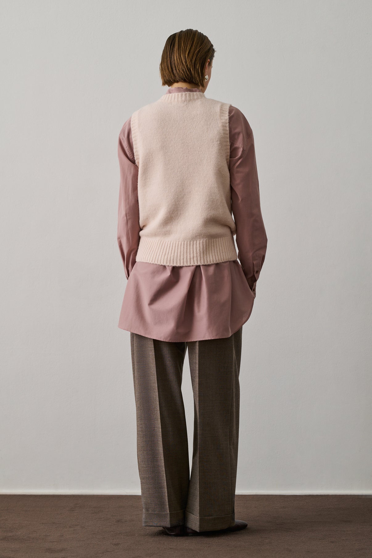 Pull Namaste - Rose Pâle - Femme vue 3