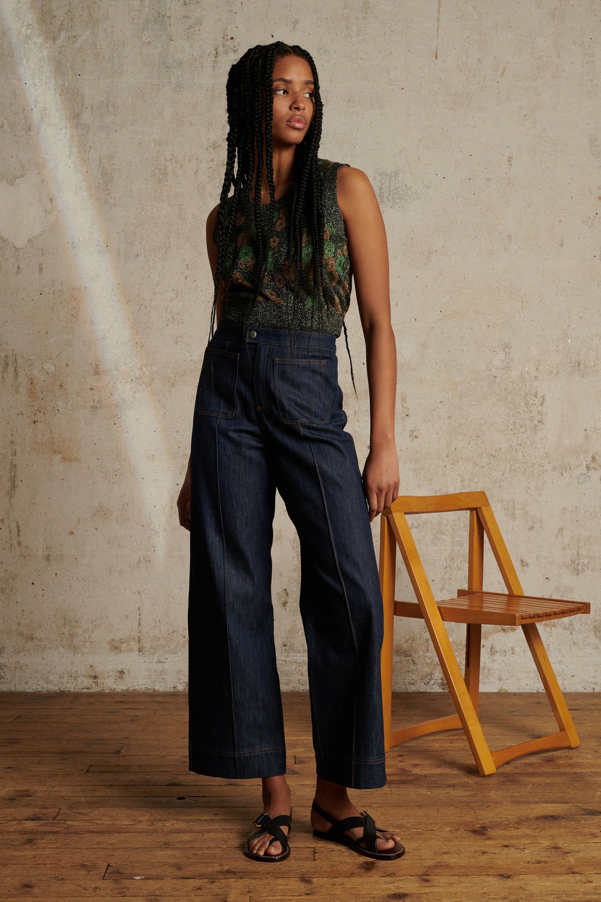 PETON GREEN PULLOVER vue 3