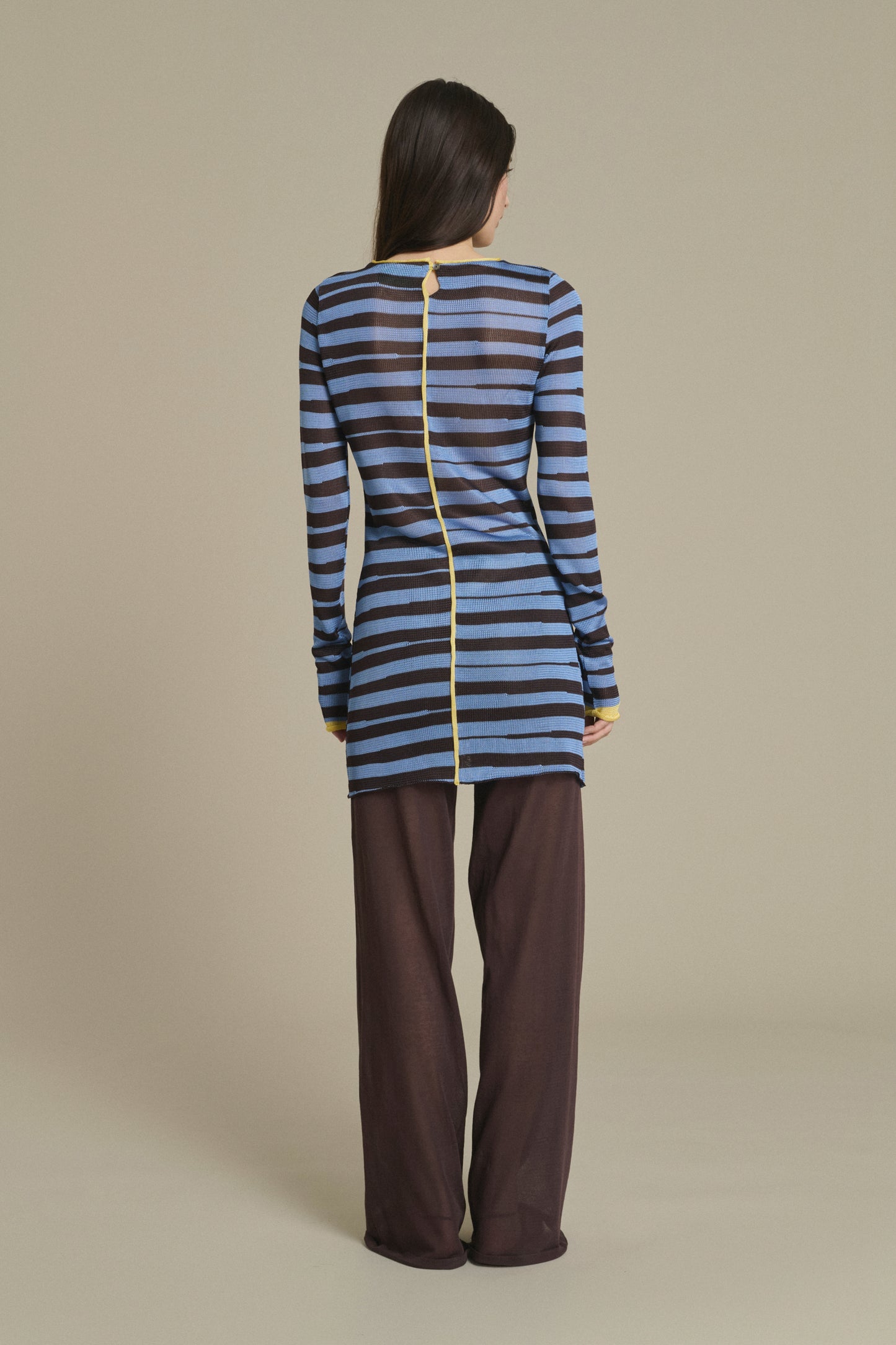 Nico chocolate knit trousers Soeur & TL180 - Soeur