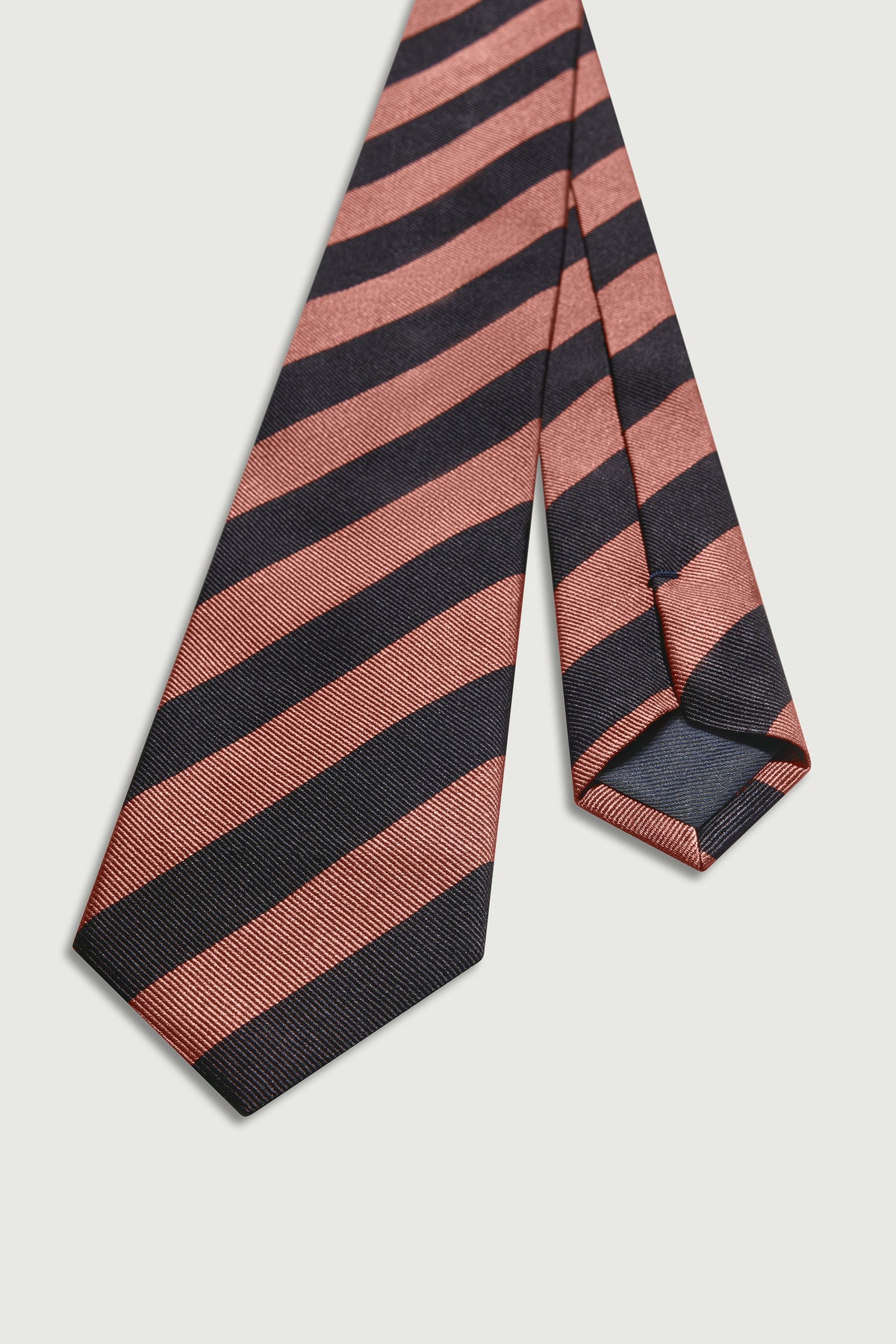 Luigi Tie - Black/Pink - Silk - Men vue 2