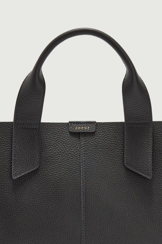 Suave bag – Steel – Leather – Women
