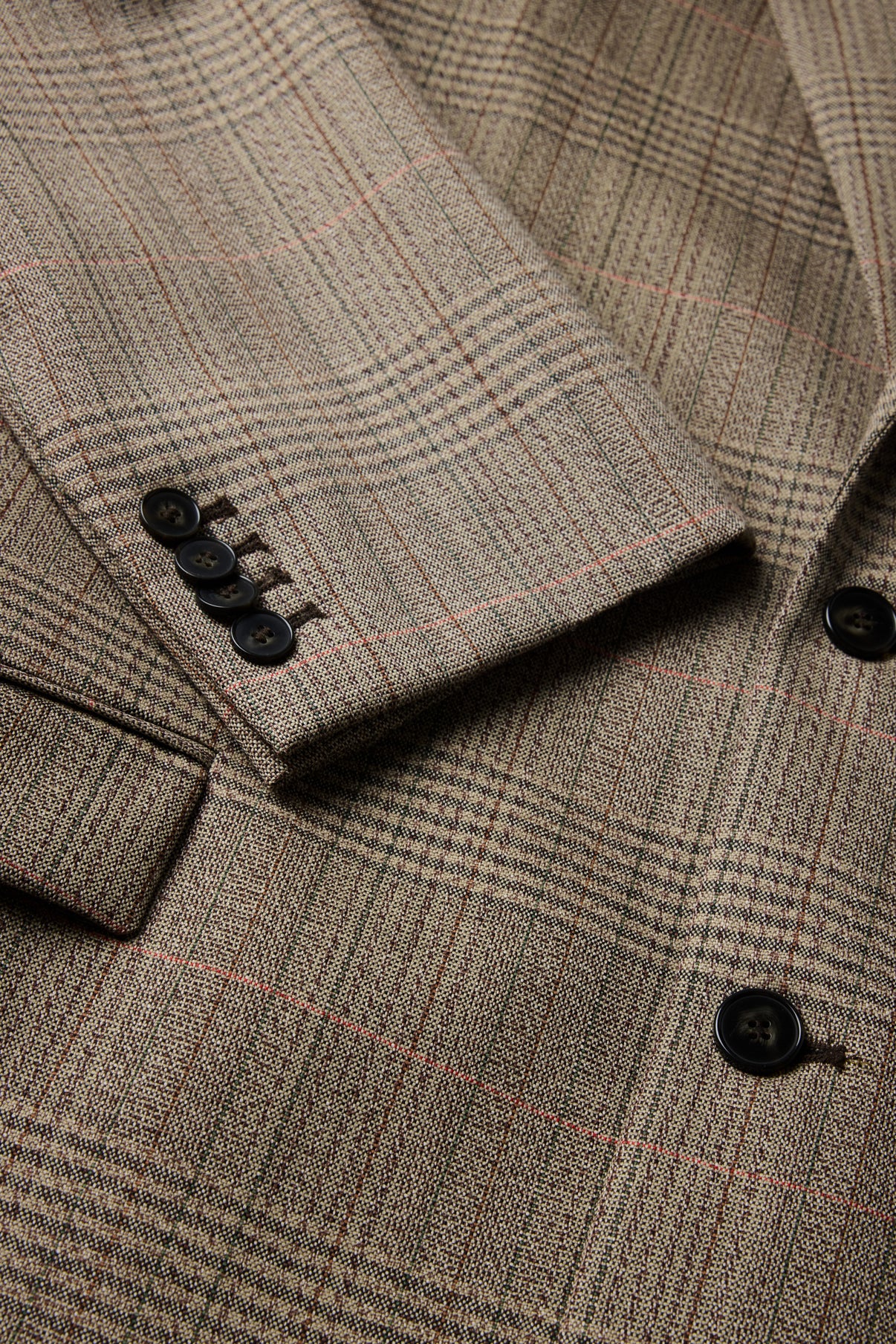 Jacket Hermosa - Brown/Beige - Wool - Women vue 6